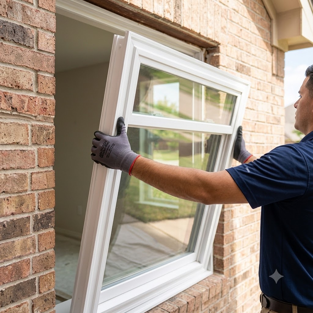 window replacement installation, alrington tx